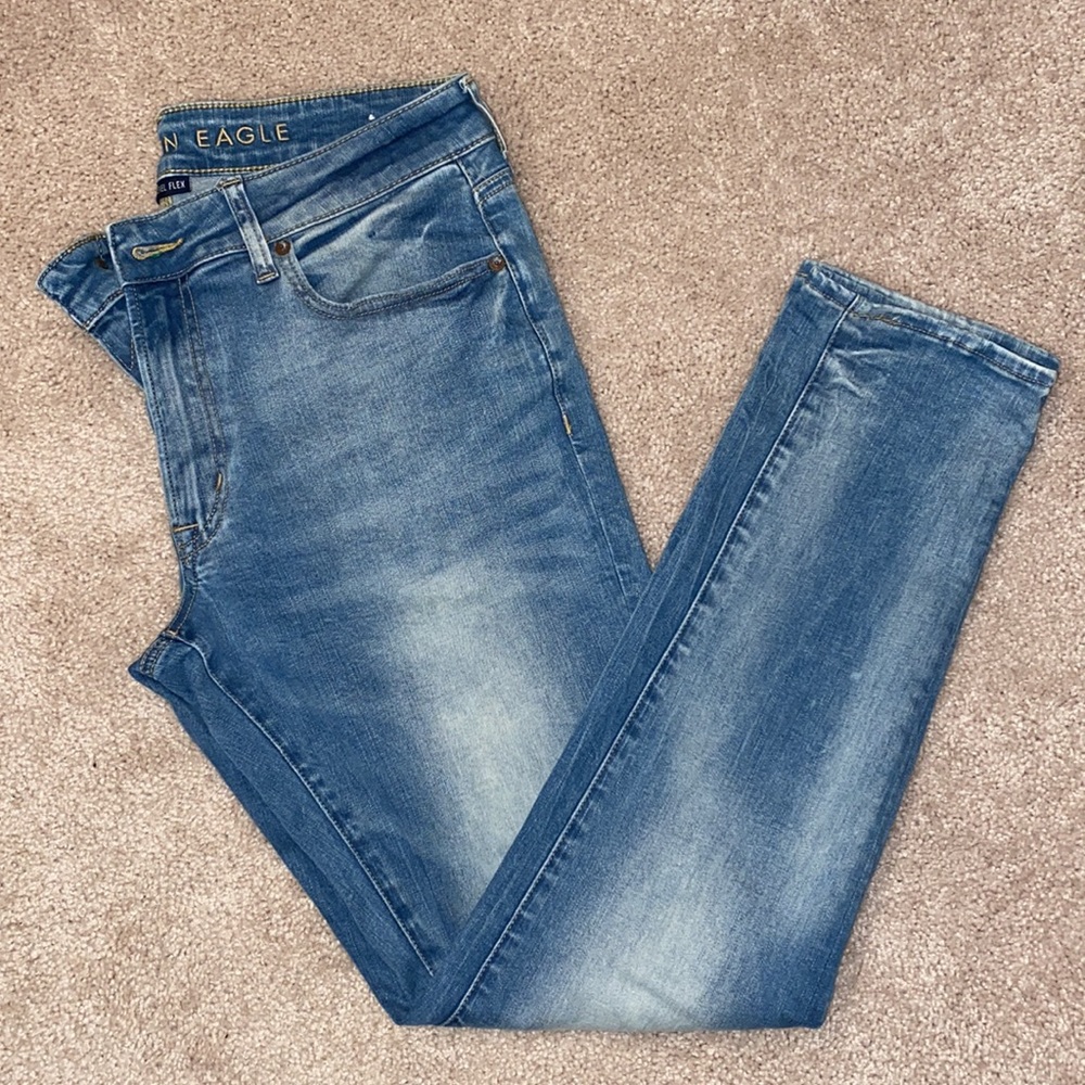 NWOT American Eagle Jeans 33 x 32 Slim Fit Next Level Flex